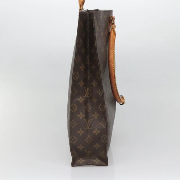 LOUIS VUITTON Monogram Sac Plat Hand Bag M51140 - Picture 5 of 12